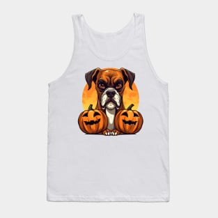 Halloween Boxer Dog #4 Tank Top